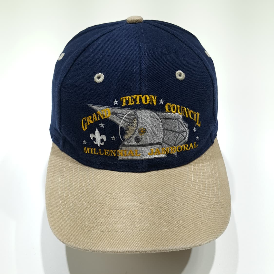 NISSIN 그랜드 티턴 밀레니얼 잼버럴 투톤 볼캡 모자 P2072 상품이미지3