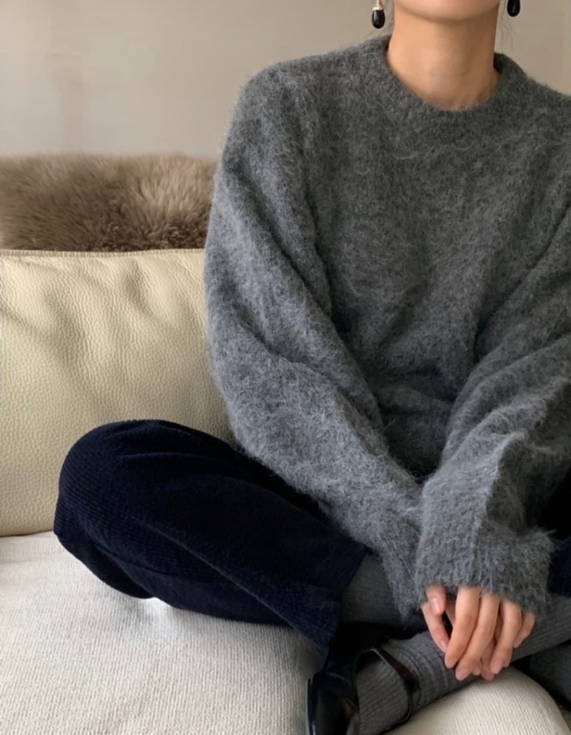 파운더스 founders 알파카 니트 상품이미지3