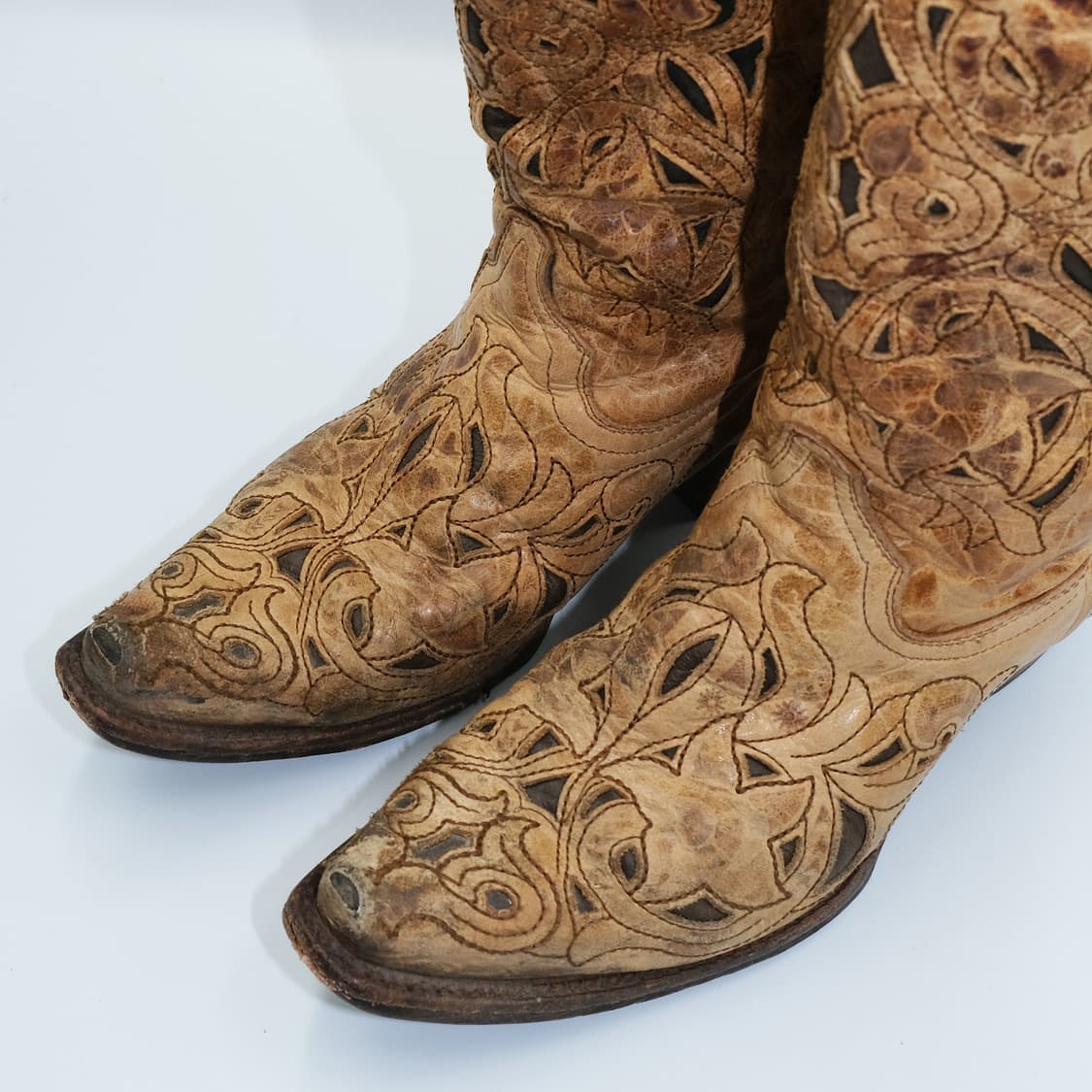 코랄(CORRAL) 웨스턴 레더 부츠 6.5(235)사이즈 BT23503 상품이미지6