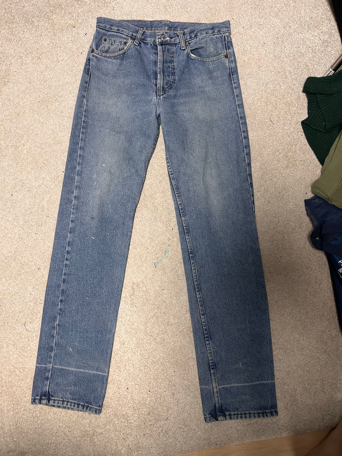 90s미제리바이스501 중청워싱31/36 상품이미지1