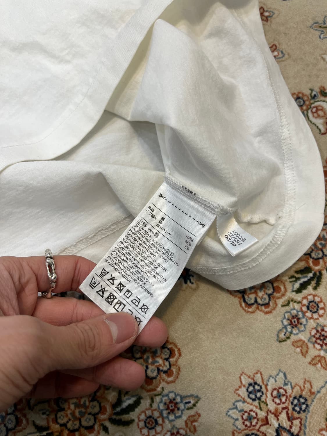 Y-3 20ss 요지야마모토 백프린팅 반팔 티셔츠 상품이미지6