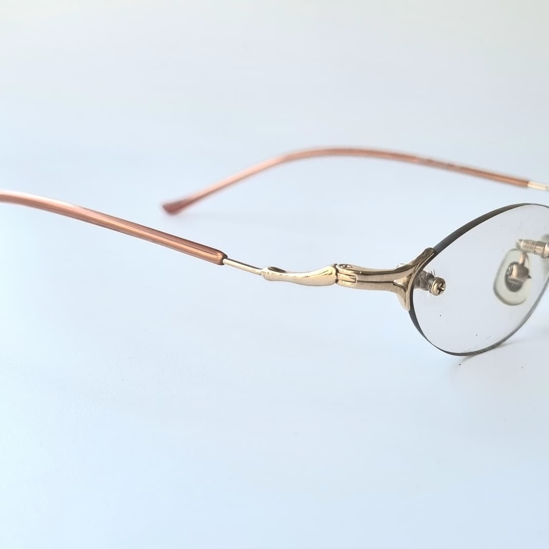 데드스탁  무테 타원형  빈티지st 골드 1406 상품이미지7