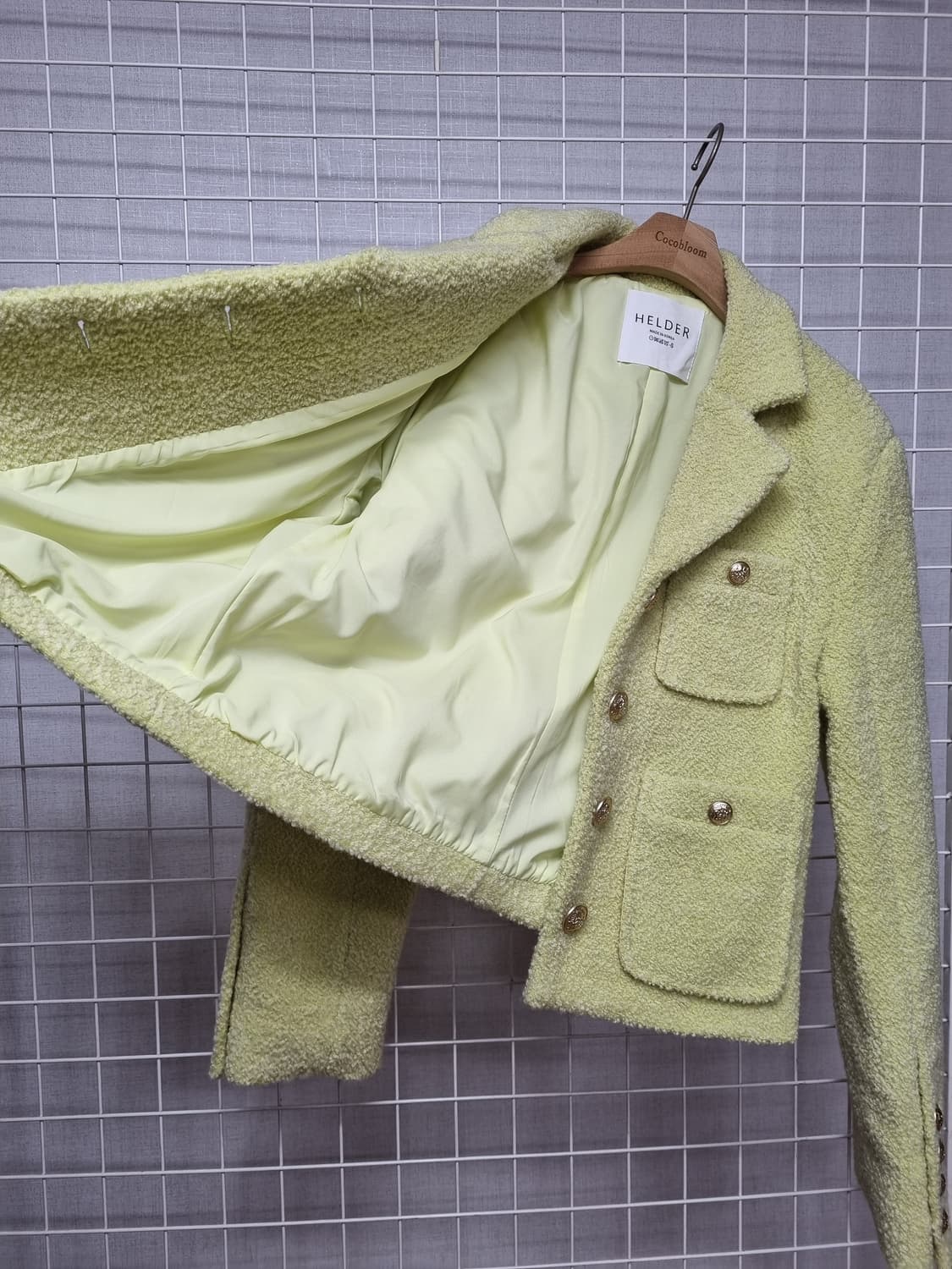 (택뽀) 헬더 HELDER 모직자켓 (새상품급) 상품이미지3