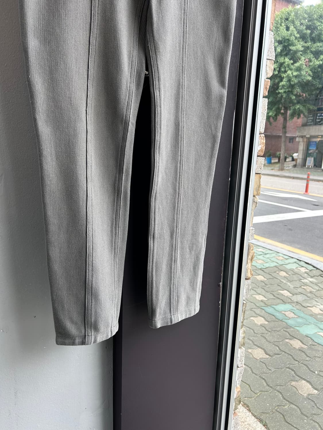 38/ 샤넬 그레이 텍스처 팬츠 상품이미지4