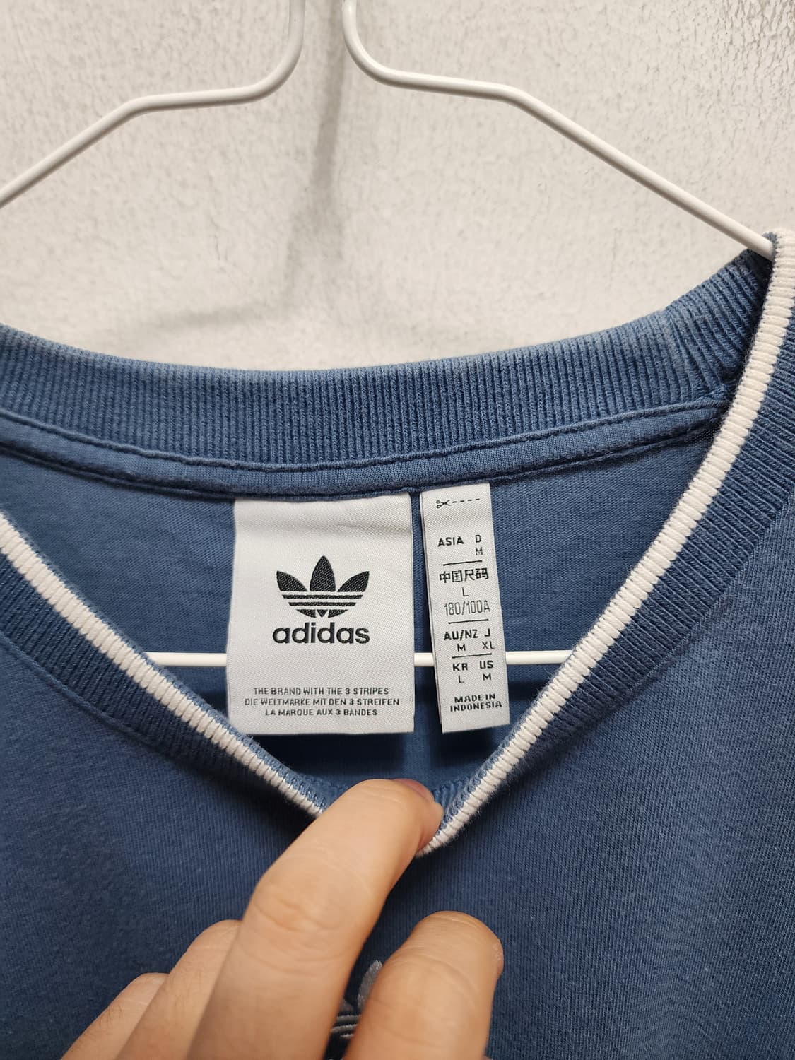 아디다스 중앙로고 링거티 상품이미지5