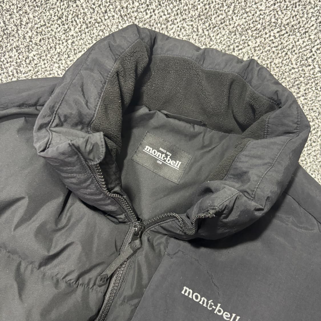 몽벨 로고 웜업 헤비 패딩 자켓 (100) 상품이미지3