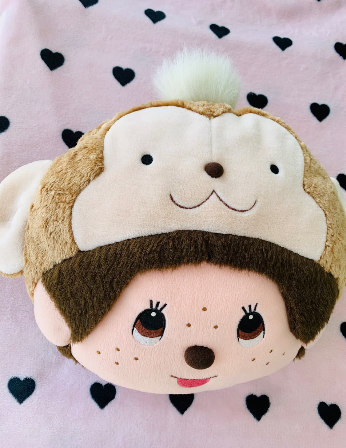 🤎대형 애니멀 몽키 몬치치 쿠션 상품이미지4