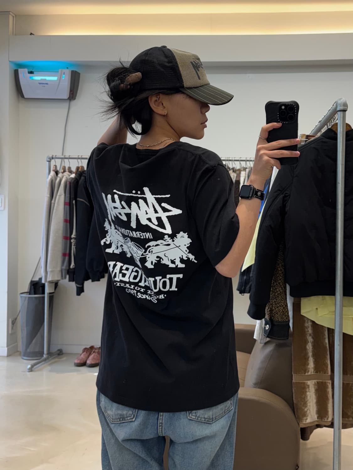 스투시 터프기어 인터내셔널 반팔 상품이미지7