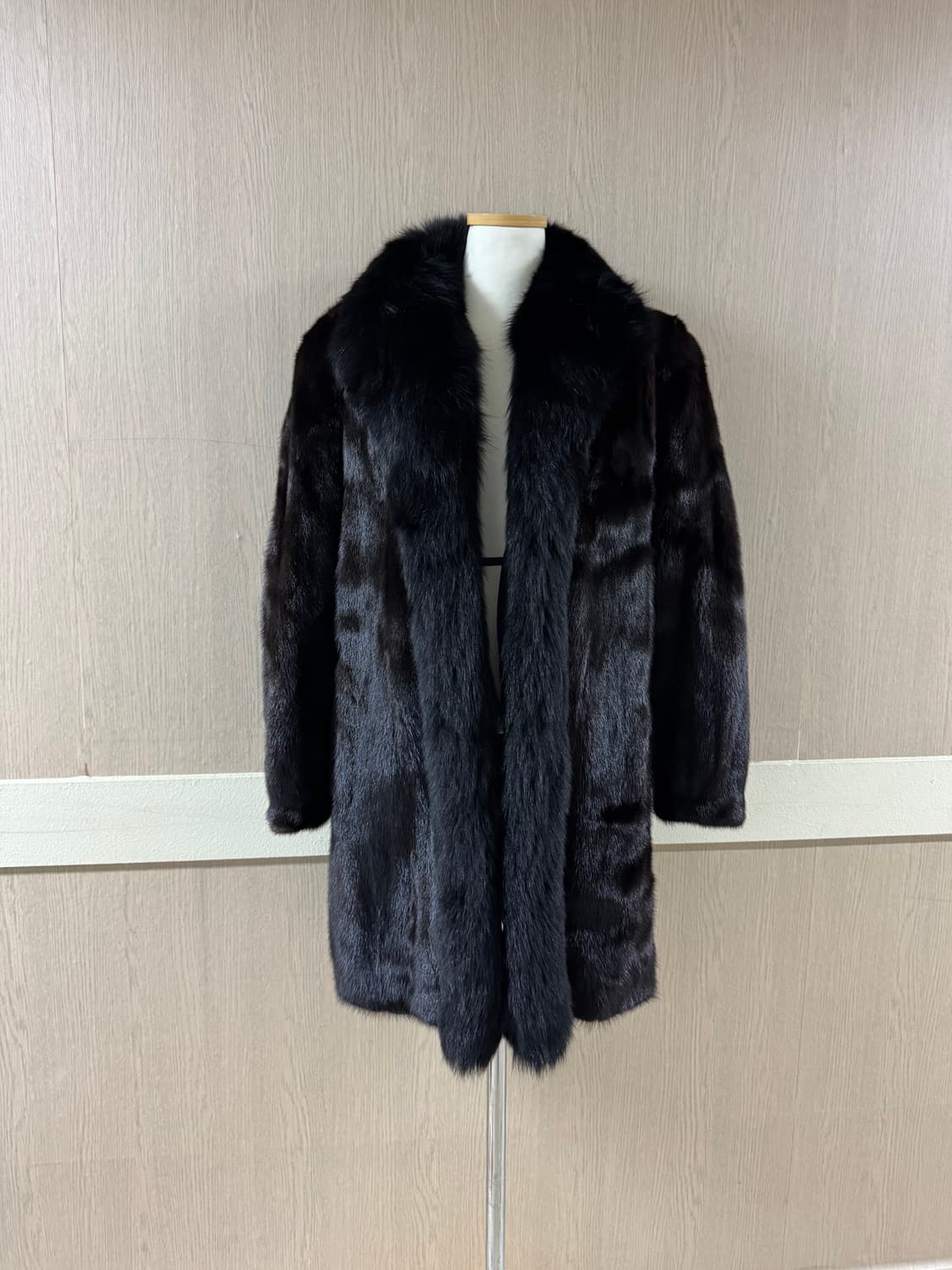(진도 로얄사가)폭스카라 풀스킨 밍크코트 상품이미지2
