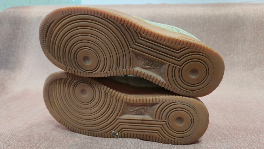 나이키 250mm-  에어포스1 스웨이드 브라운솔 상품이미지6