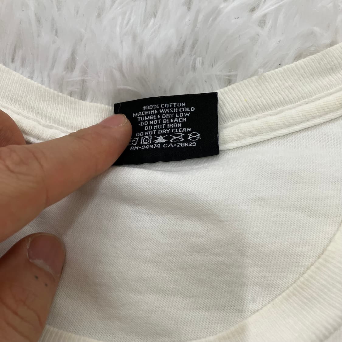 스투시 배색 프린팅 반팔 1025 y2k 스트릿 갸루 펑키 일본빈 상품이미지5