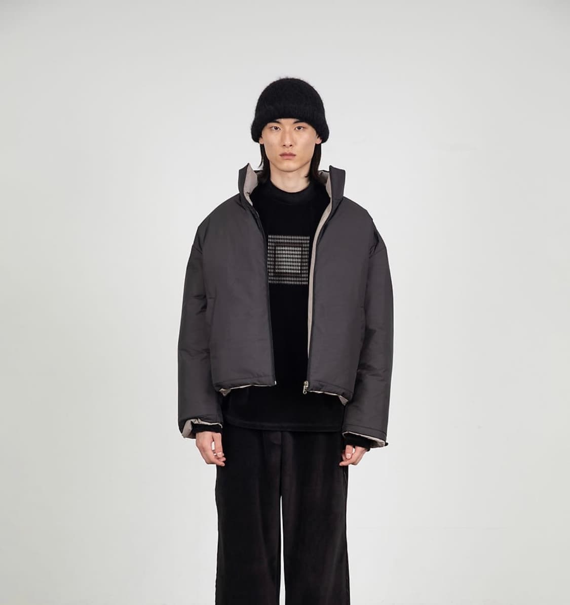 아모멘토 23fw 리버시블푸퍼패딩 M 상품이미지2