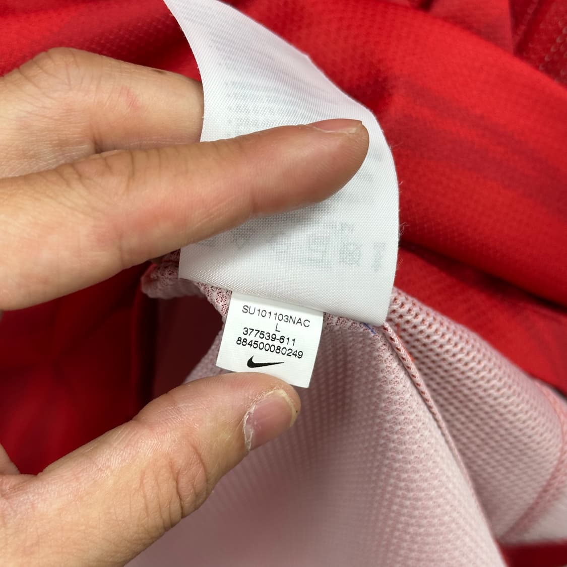 나이키 대한민국 국대 10-12 노마킹 홈 유니폼 L 상품이미지7