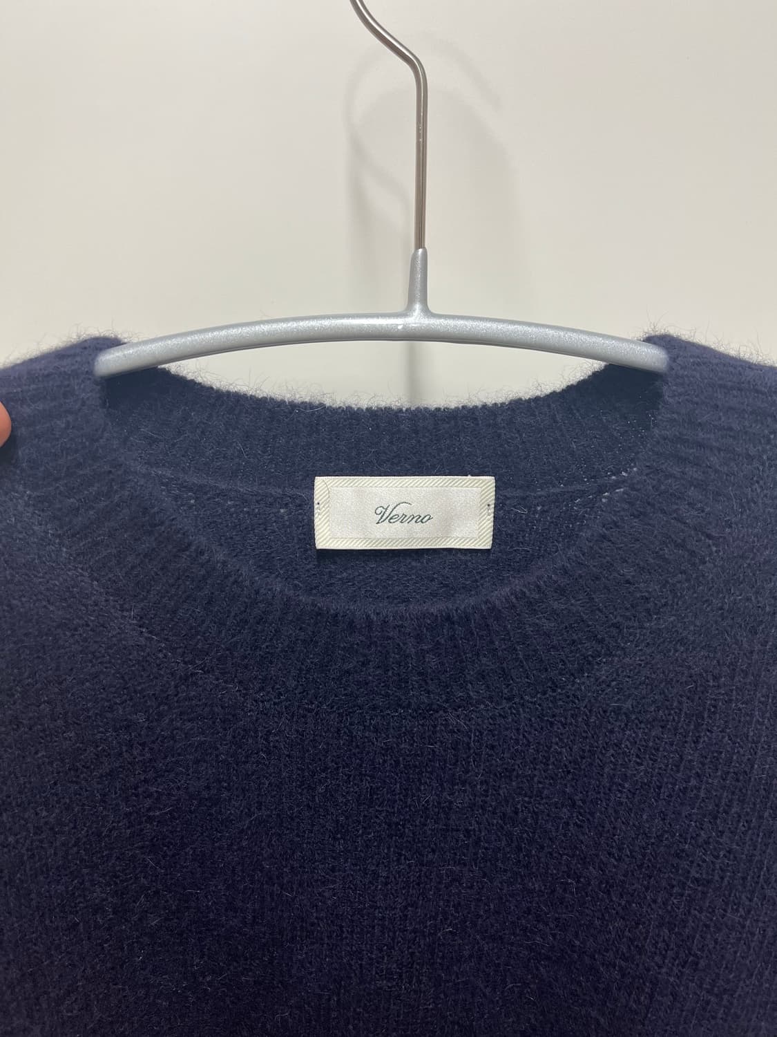 베르노 Fox Crewneck knit NAVY 1(100~105) 상품이미지3