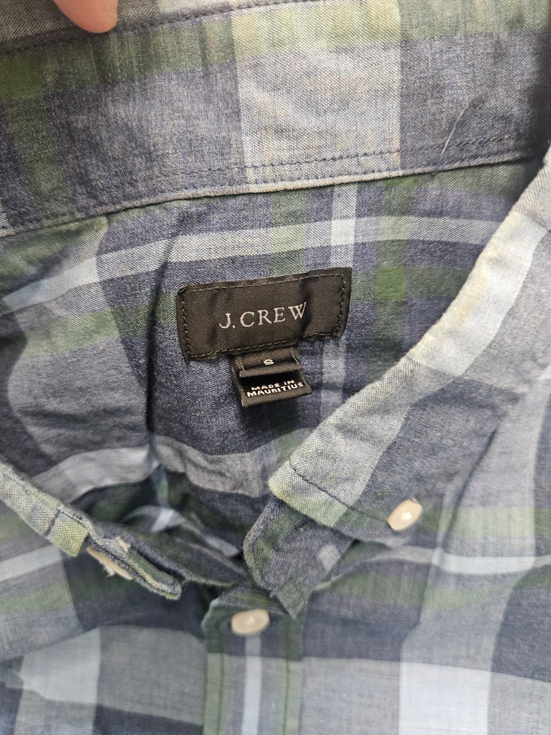 제이크루 J.CREW 체크 셔츠 s사이즈 95~100 상품이미지4