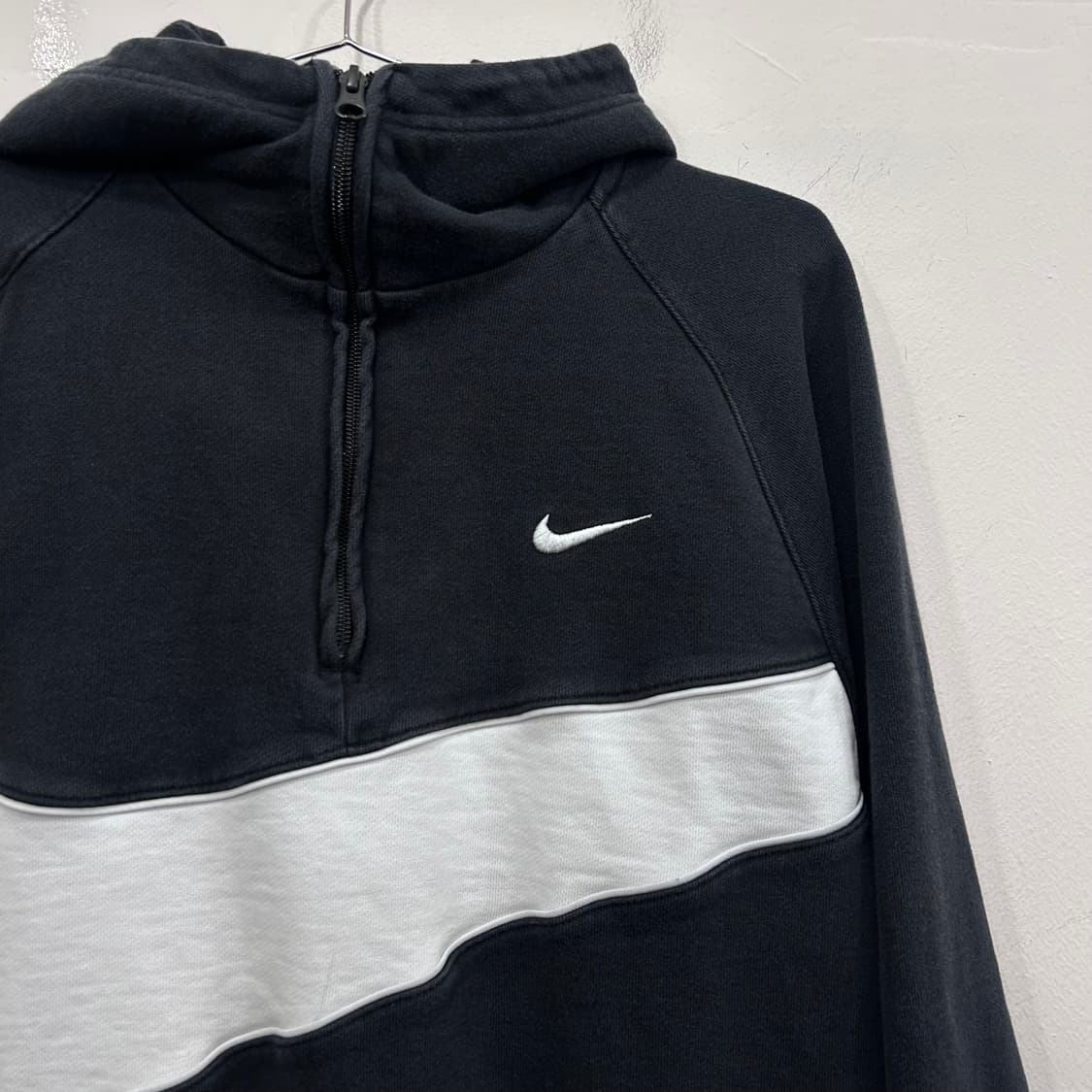 나이키 배색 빅 스우시 헤비코튼 후드 코튼 아노락 상품이미지1