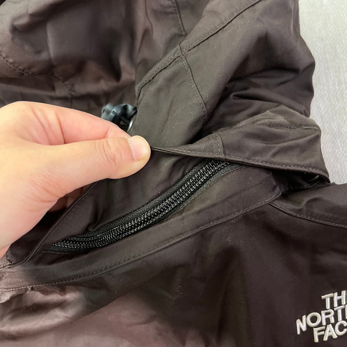 100 노스페이스 브라운 하이벤트 바람막이자켓 상품이미지7