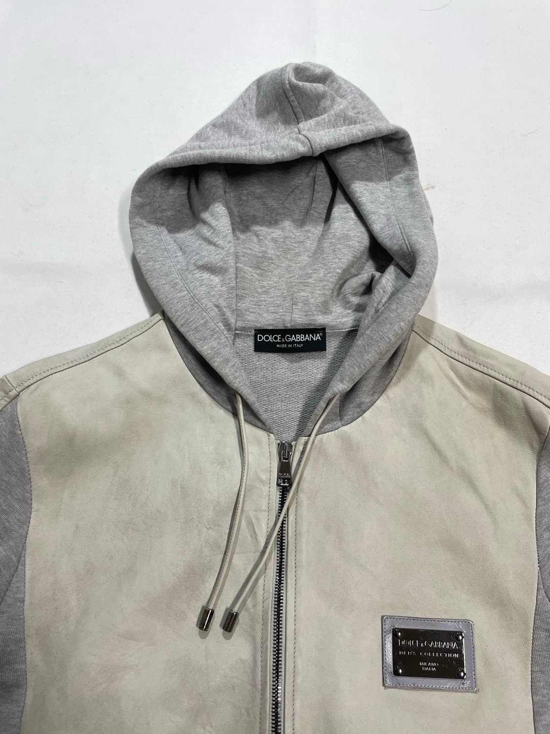 00‘s 돌체앤가바나 램스킨 플레이트 후드집업  상품이미지3