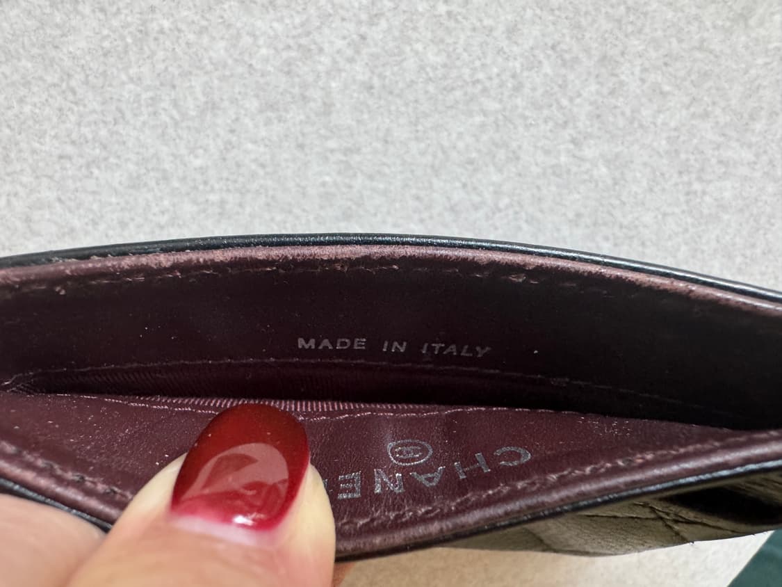 샤넬 정품 캐비어 카드지갑 상품이미지7