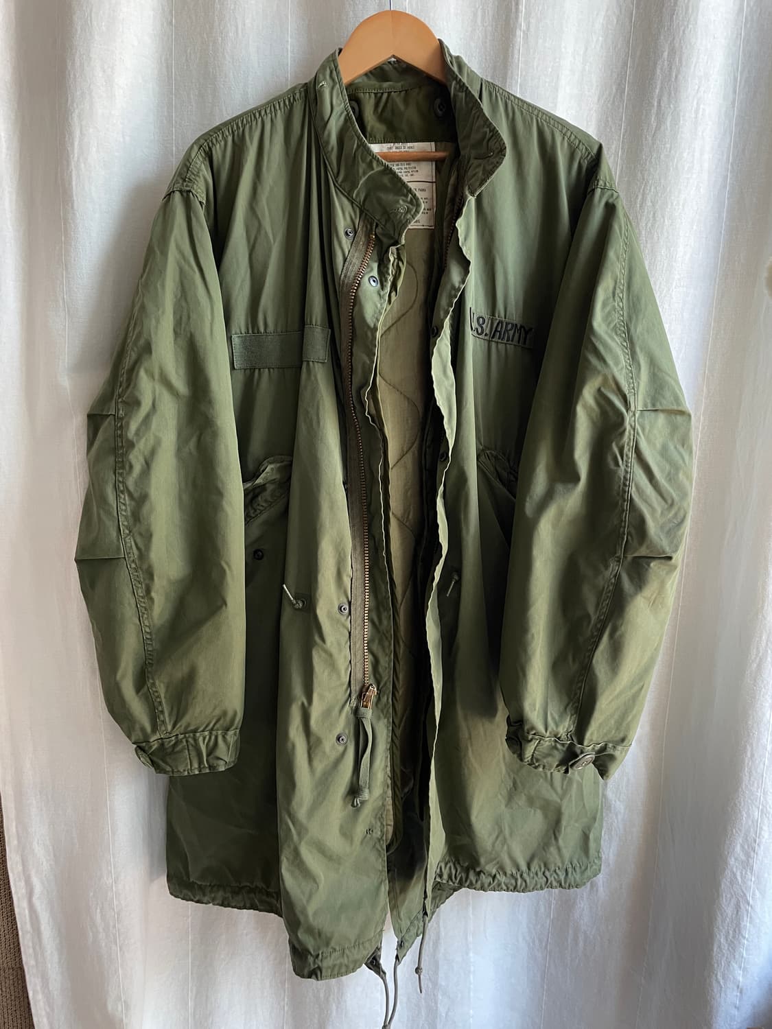 70's 미군 피쉬테일 개파카 x-small 상품이미지1