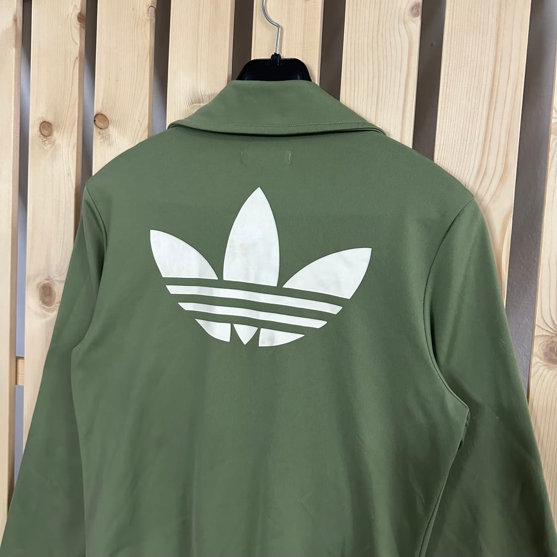 (S) 아디다스 말차 카키 백로고 파이어버드 져지 트랙탑 상품이미지6