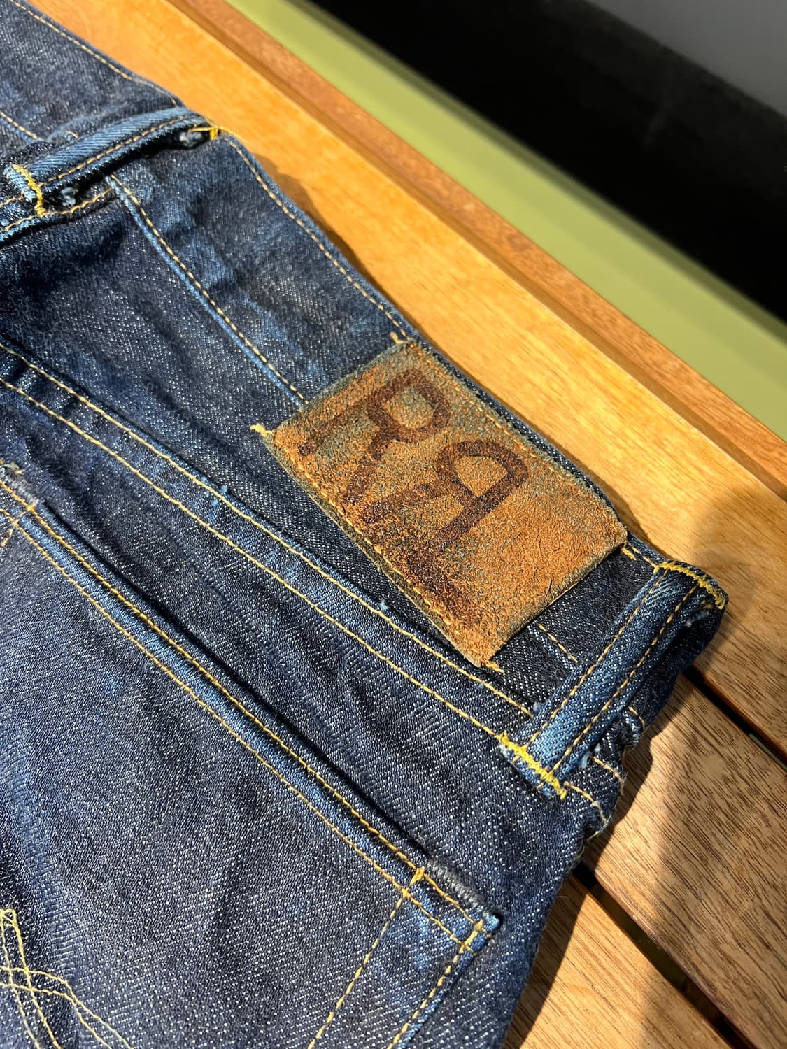 RRL 로우스트레이트 리지드 데님팬츠 (미국생산 미국셀비지원단) 상품이미지6