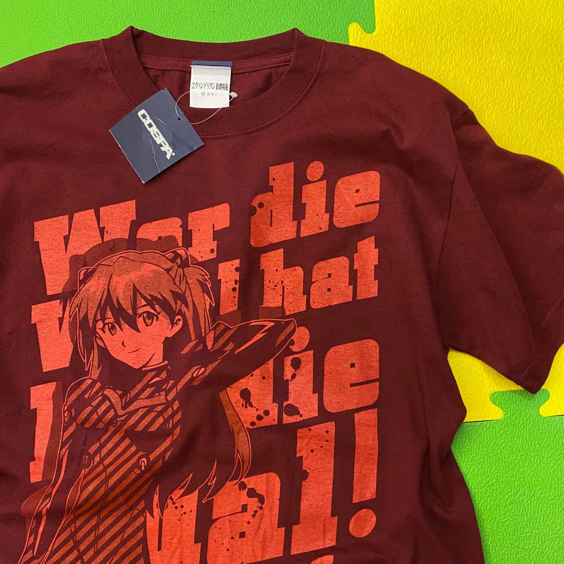 코스파 X 에반게리온 반팔 프린팅 티셔츠 상품이미지2