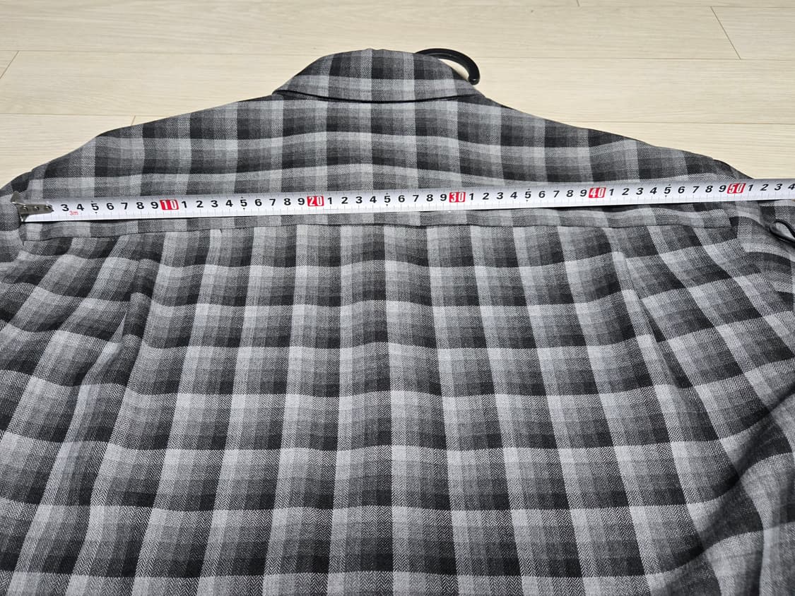 입생로랑(Yves Saint Laurent)의 빈티지 체크 셔츠 상품이미지3