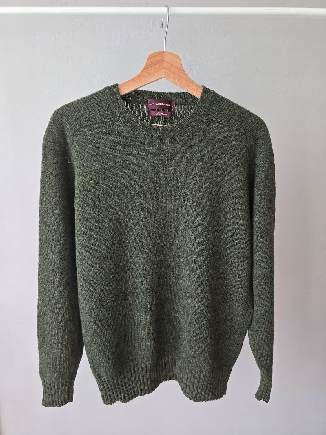 CHAPS RALPH LAUREN 셰틀랜드 울 니트 상품이미지1