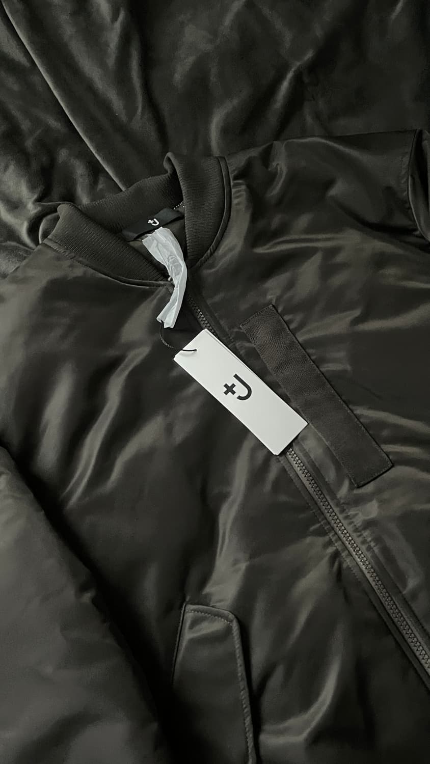 택포 새상품 유니클로 질샌더 +J MA-1 그레이 L 상품이미지1