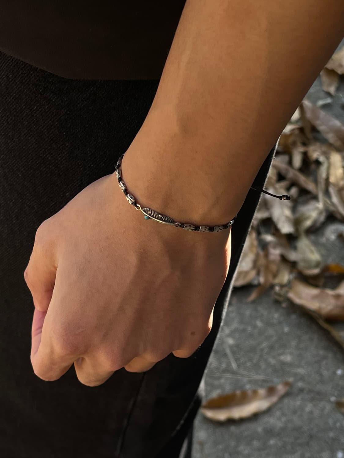 핸드메이드 실버 팔찌 상품이미지2