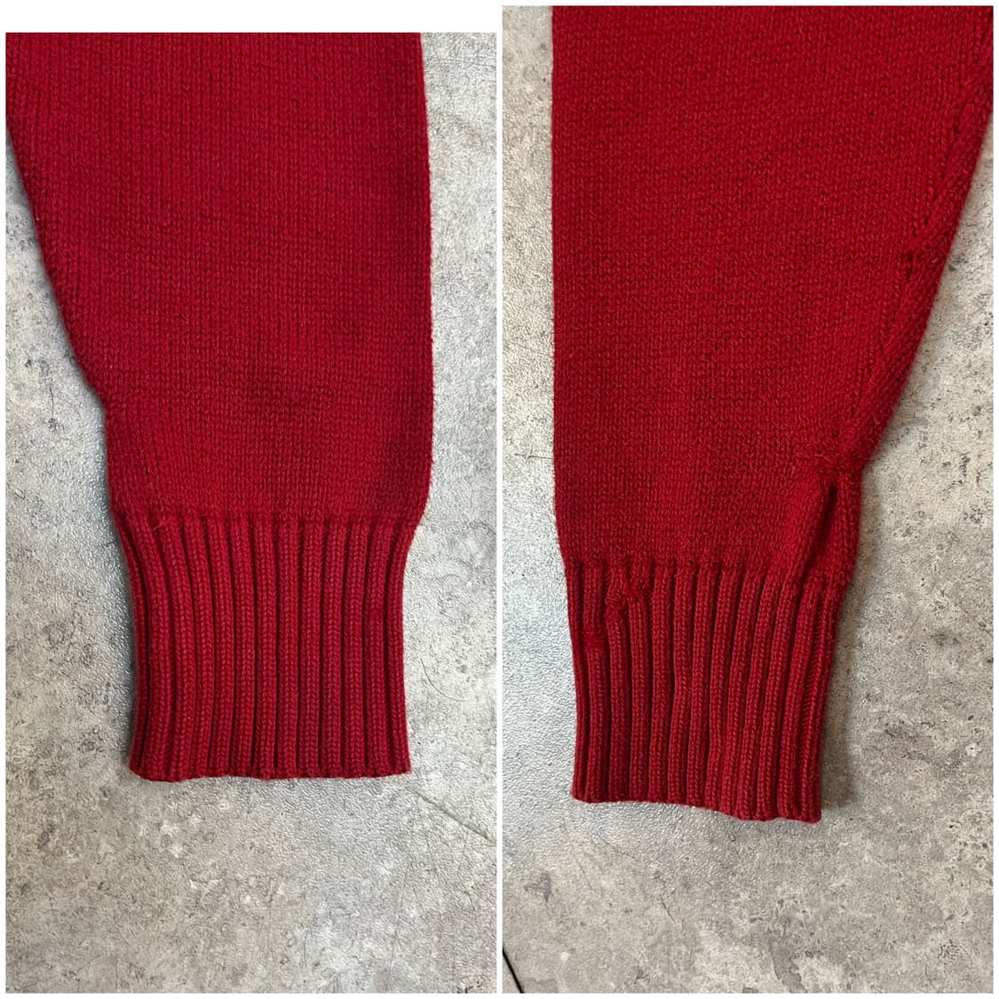 폴로 랄프로렌 버튼 니트 레드 S #csz2686 상품이미지10