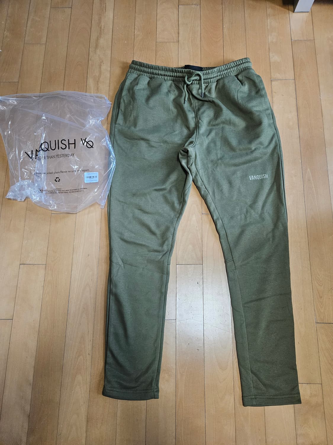 뱅퀴시트레이닝바지34ㅡ36신품ㅡ뱅퀴시공식ㅡ해운대마린시티 상품이미지1