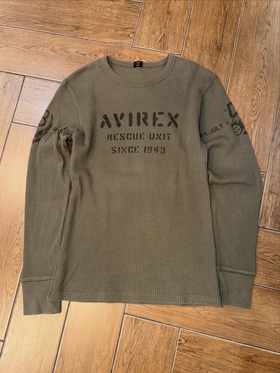 Avirex Waffle Pattern Long Sleeves 상품이미지9