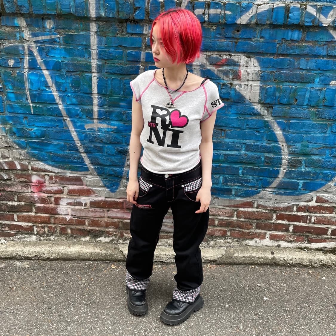 RONI 빈티지 티셔츠 상품이미지2