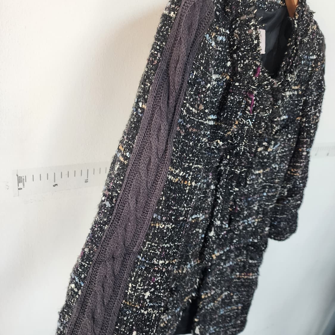 손정완 트위드 하프 코트 상품이미지3