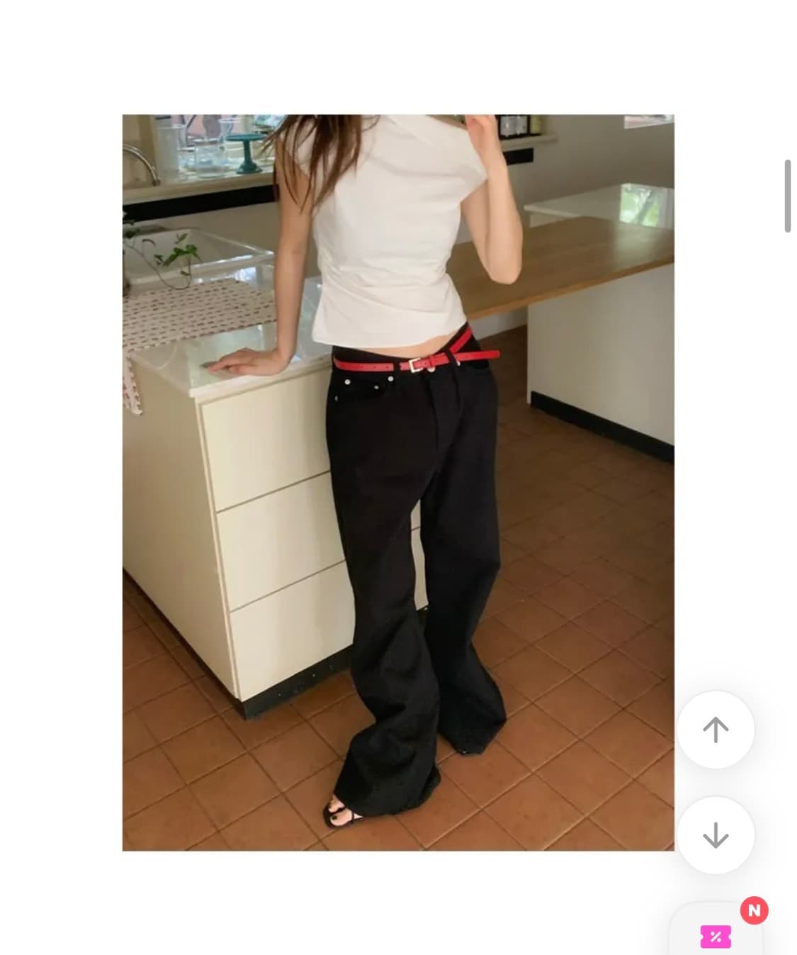 blemto 블렘토 오버 와이드 팬츠 블랙 상품이미지3