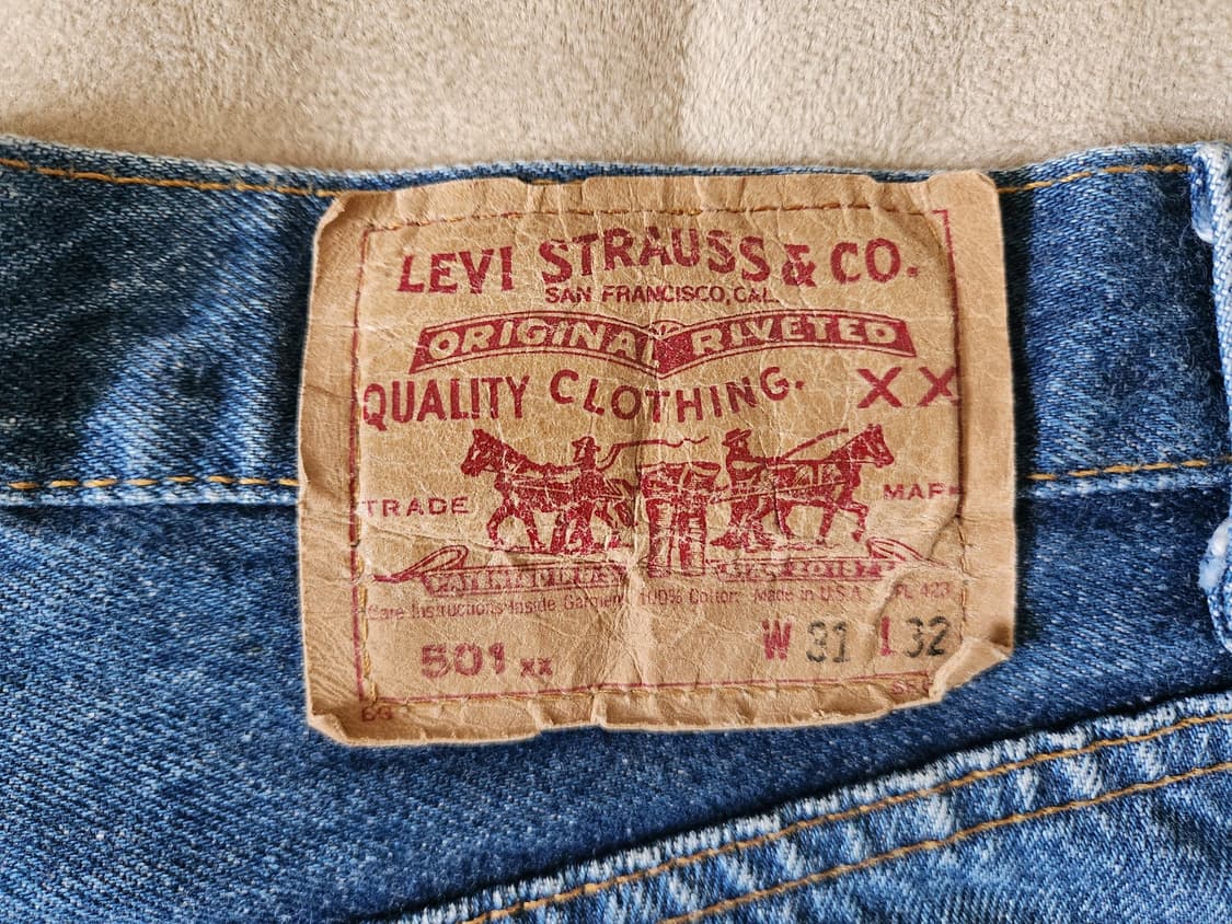 90s 빈티지 Levi's 리바이스 501 USA  W31 상품이미지6