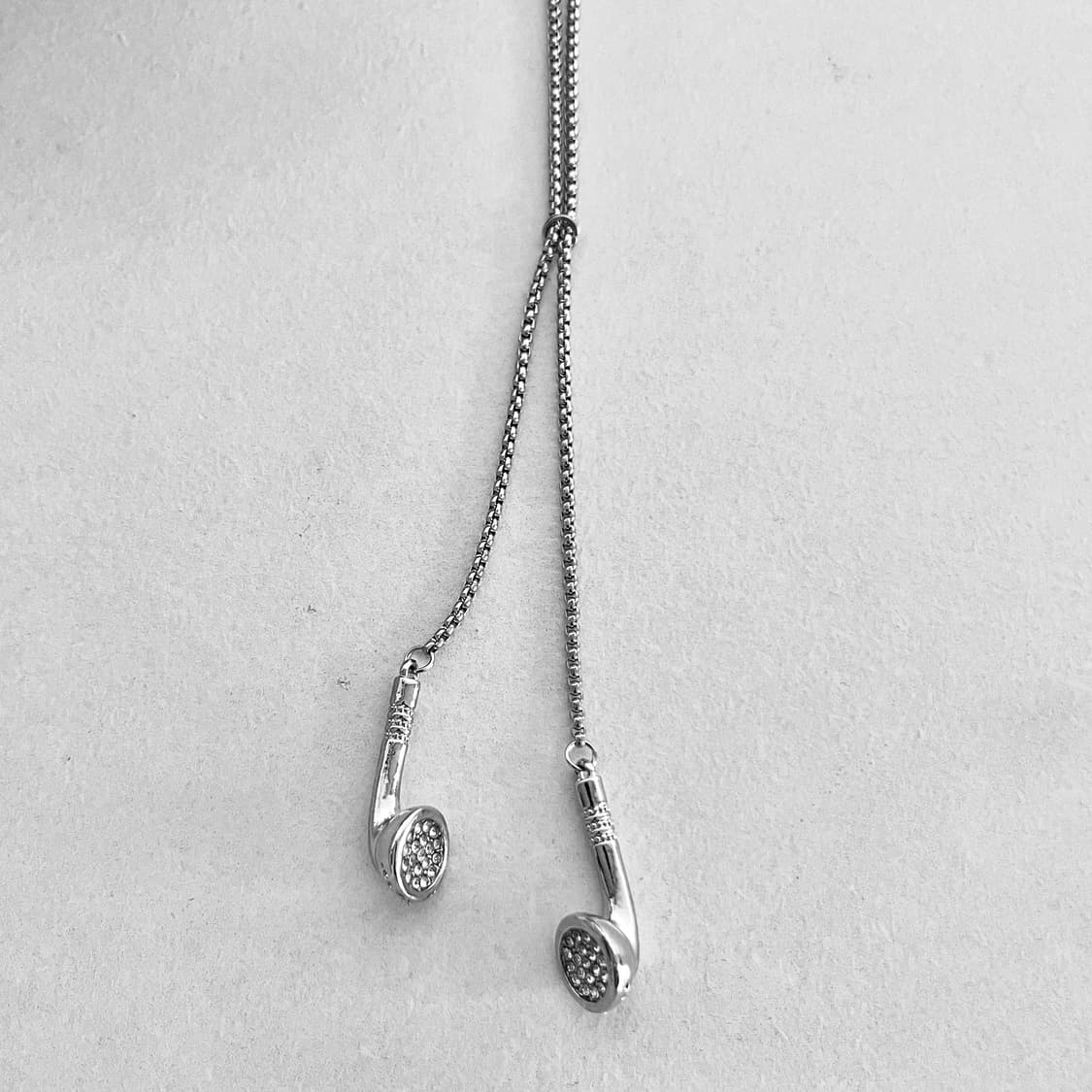 실버 에어팟 목걸이 상품이미지2