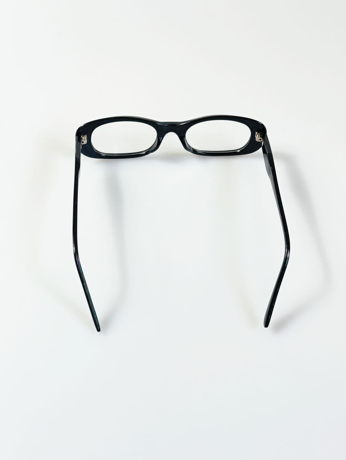 90s JOANNA 블랙 뿔테 스퀘어 빈티지 안경 상품이미지5