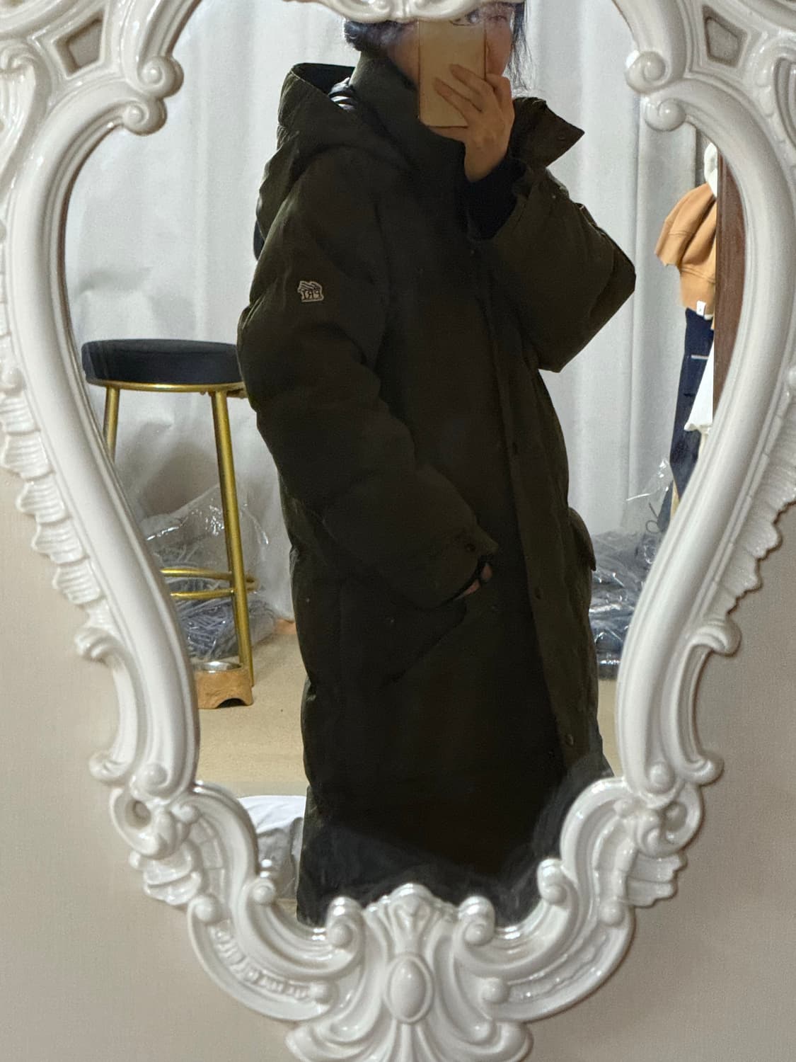 톰보이 스튜디오  구스 롱패딩  Free 사이즈  상품이미지9