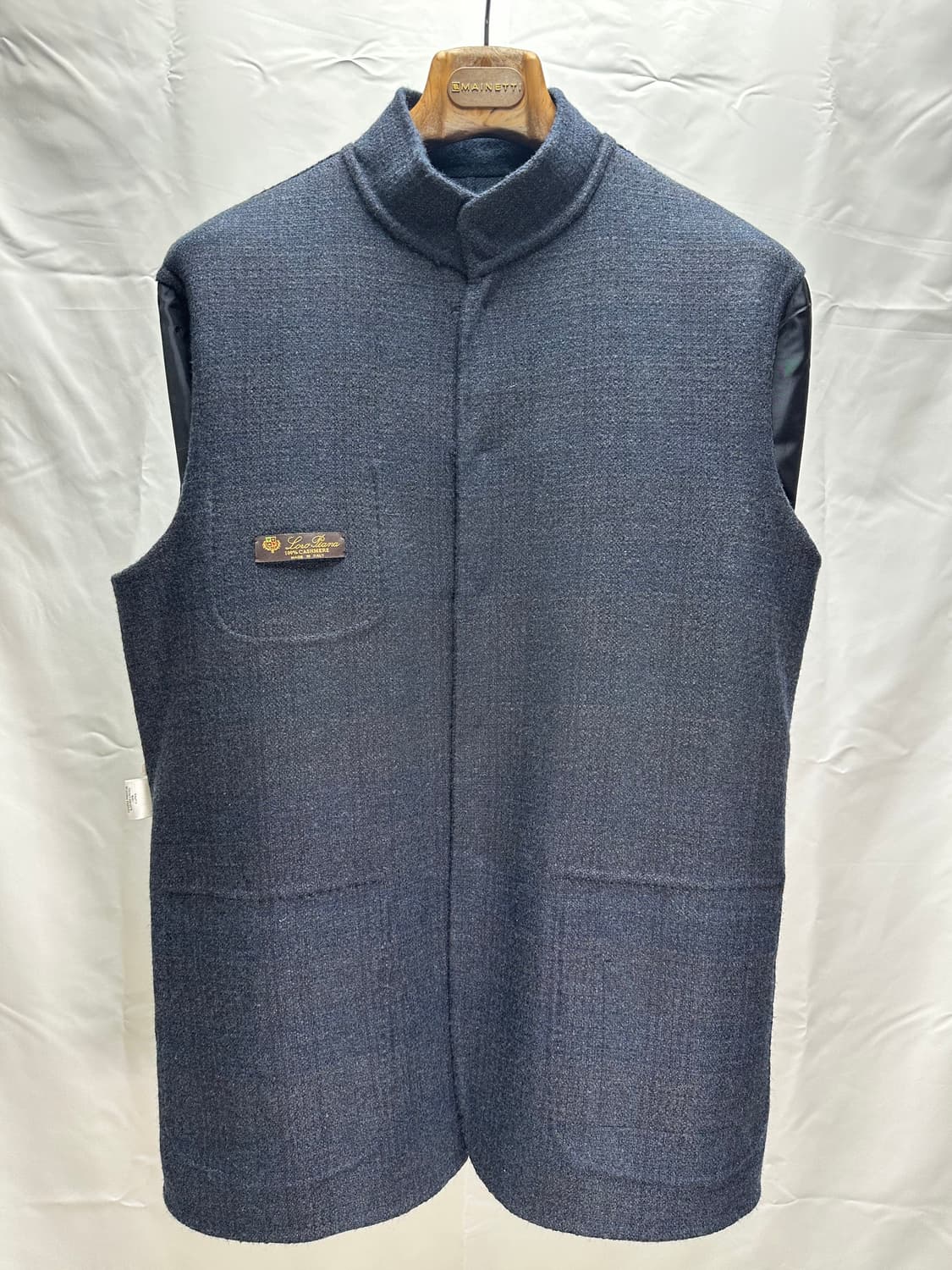 로로피아나 스파냐 캐시미어100 투톤 자켓 50사이즈(105) 판매 상품이미지5