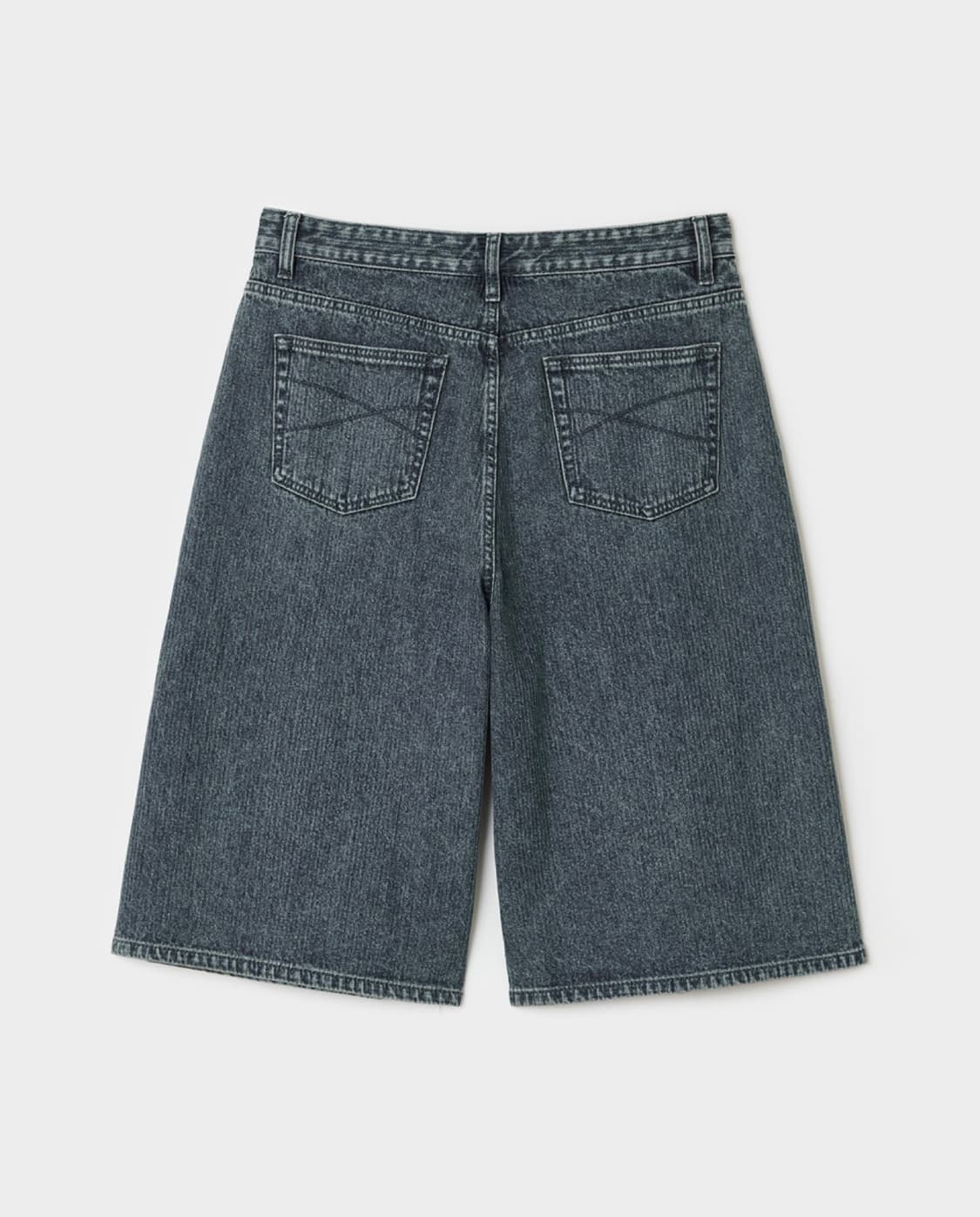 벨리에 트루 와이드 버뮤다 데님팬츠 34사이즈 상품이미지2