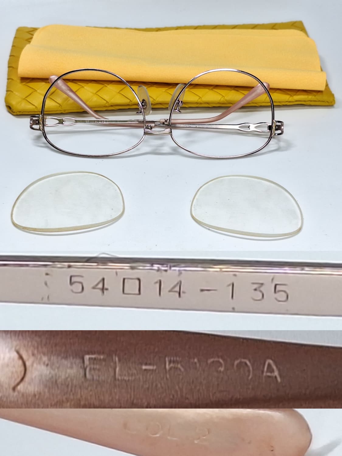 90s 일본 빈티지 EL-5130A 여성 안경테 54mm 클래식 레트로 상품이미지8