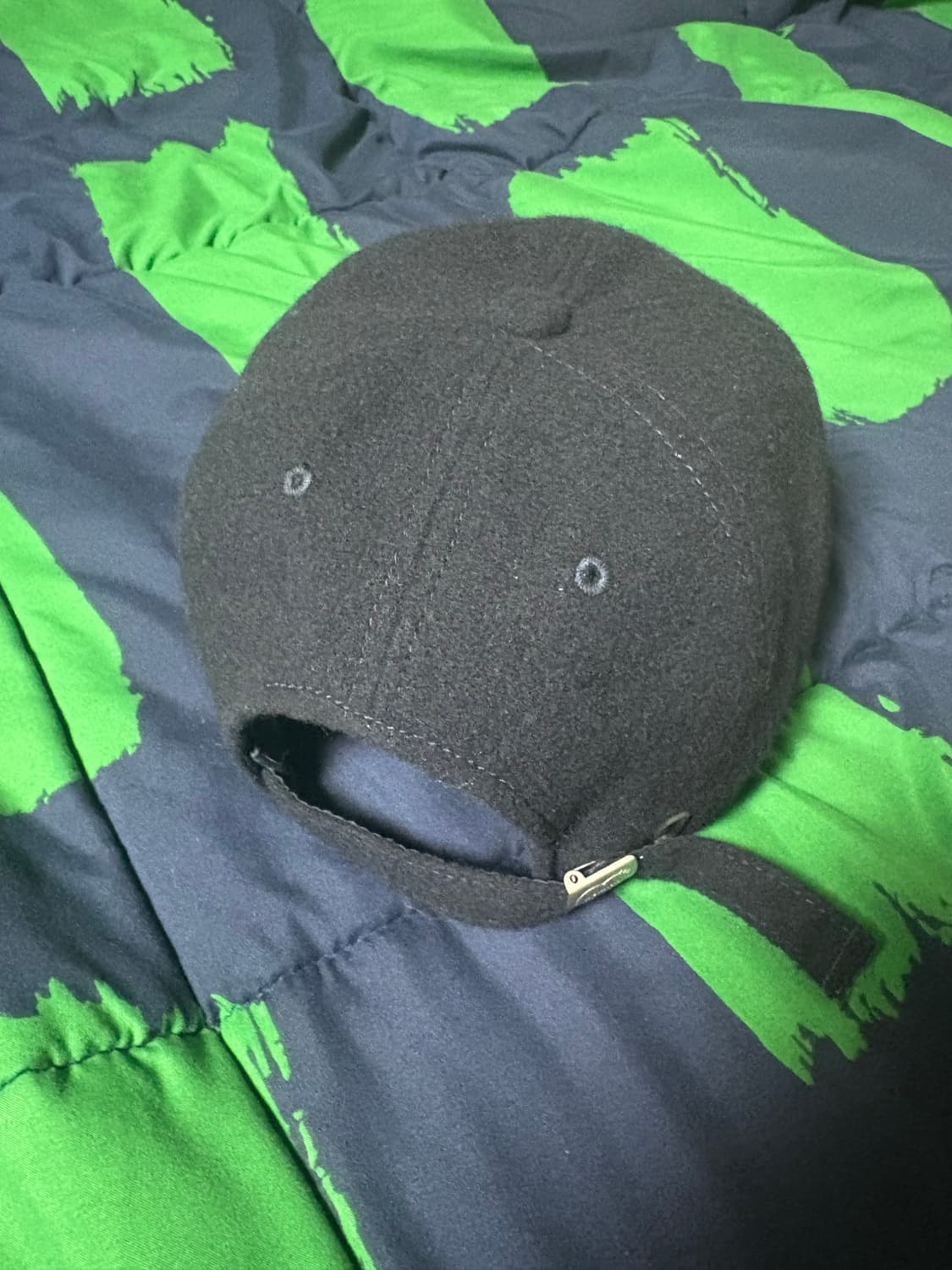 휴먼 메이드 6-패널 울 캡 네이비 HUMAN MADE 상품이미지3