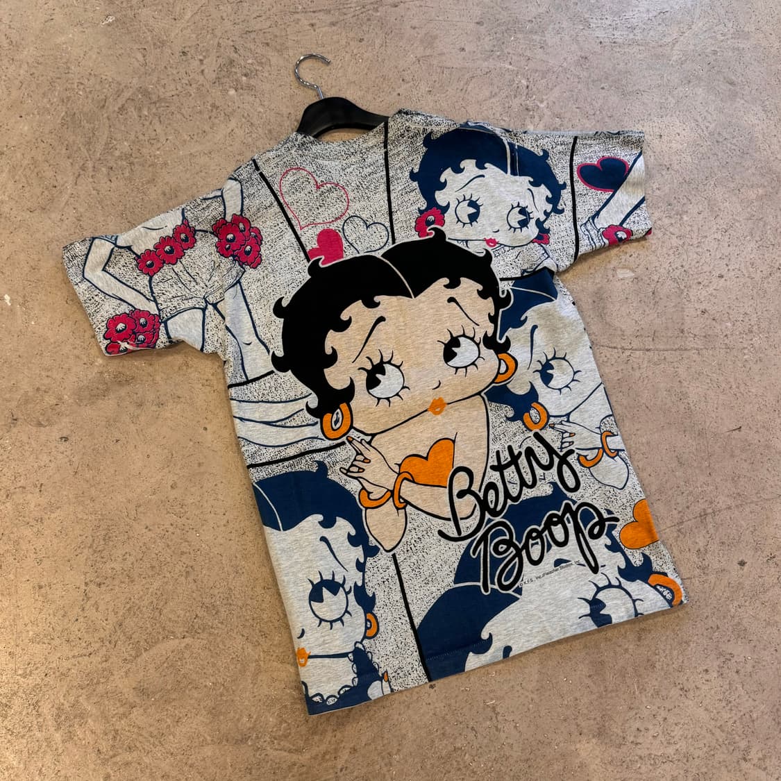 BETTY BOOP late 90s~early 00s 정식라이센스 반팔 상품이미지6