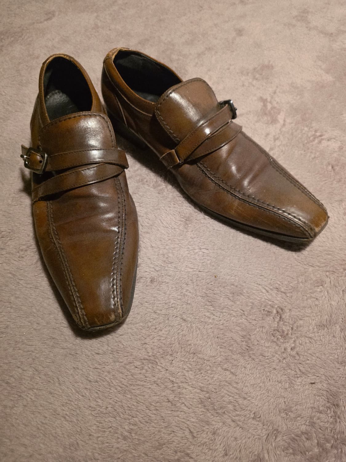 Whoop de doo strap leather shoes 상품이미지3