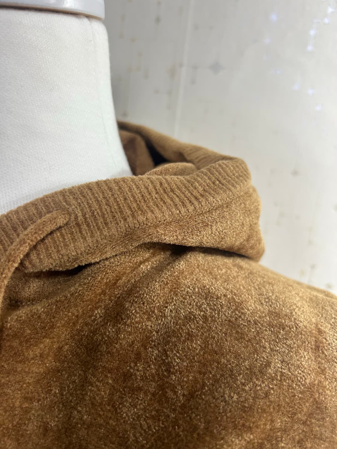 준지 후디 집업 가디건 블랙,옐로이시브라운색상 각각 판매 상품이미지8