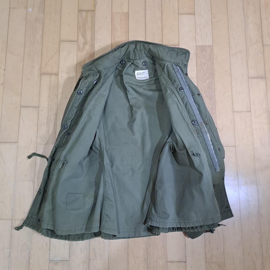 (택포) 알파인더스트리 60s 오리지널 m65 야상 자켓 XS A999 상품이미지7