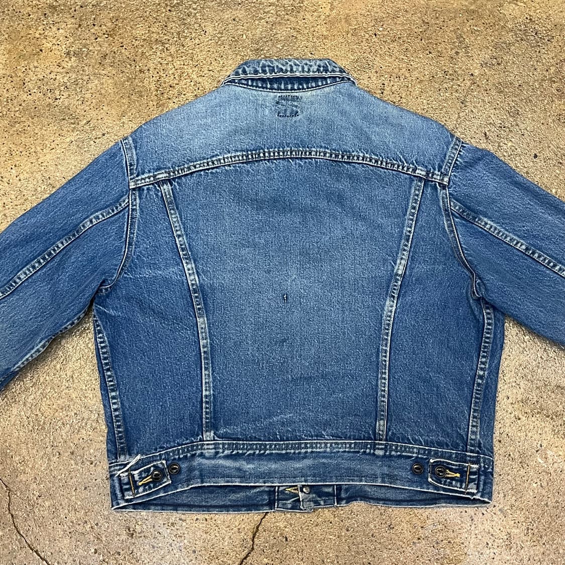 레어 90s Made in USA 빈티지 Lee 리 데님자켓 청자켓 상품이미지7